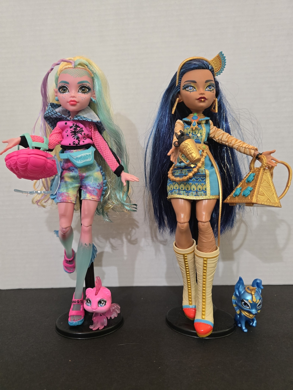 Monster High Lagoona & Cleo De Nile With Accessories